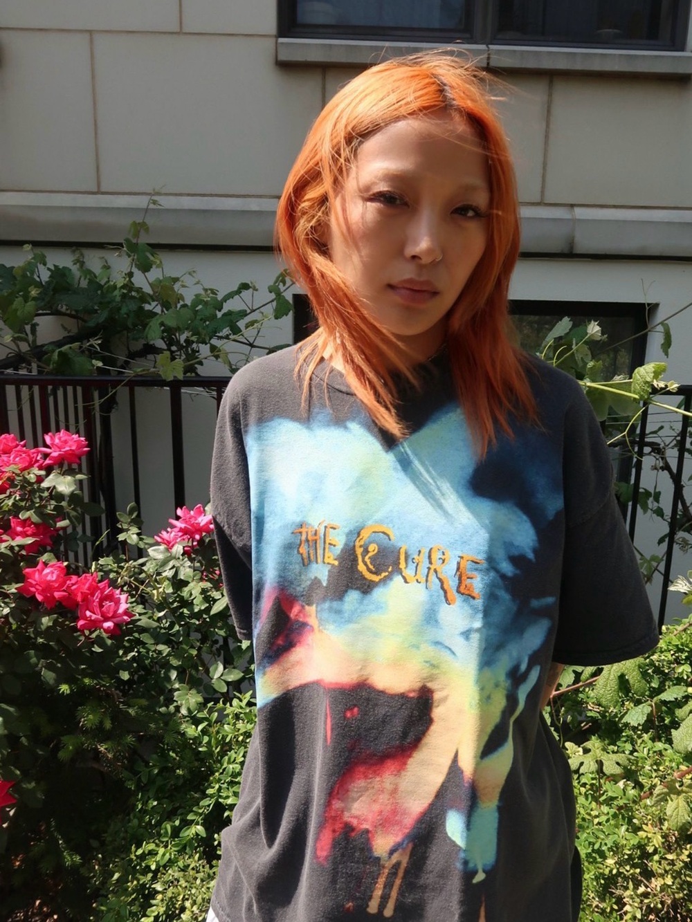 The Cure Vintage Graphic Band Tee. Oversized fit. ONE SIZE, fits like:M/L